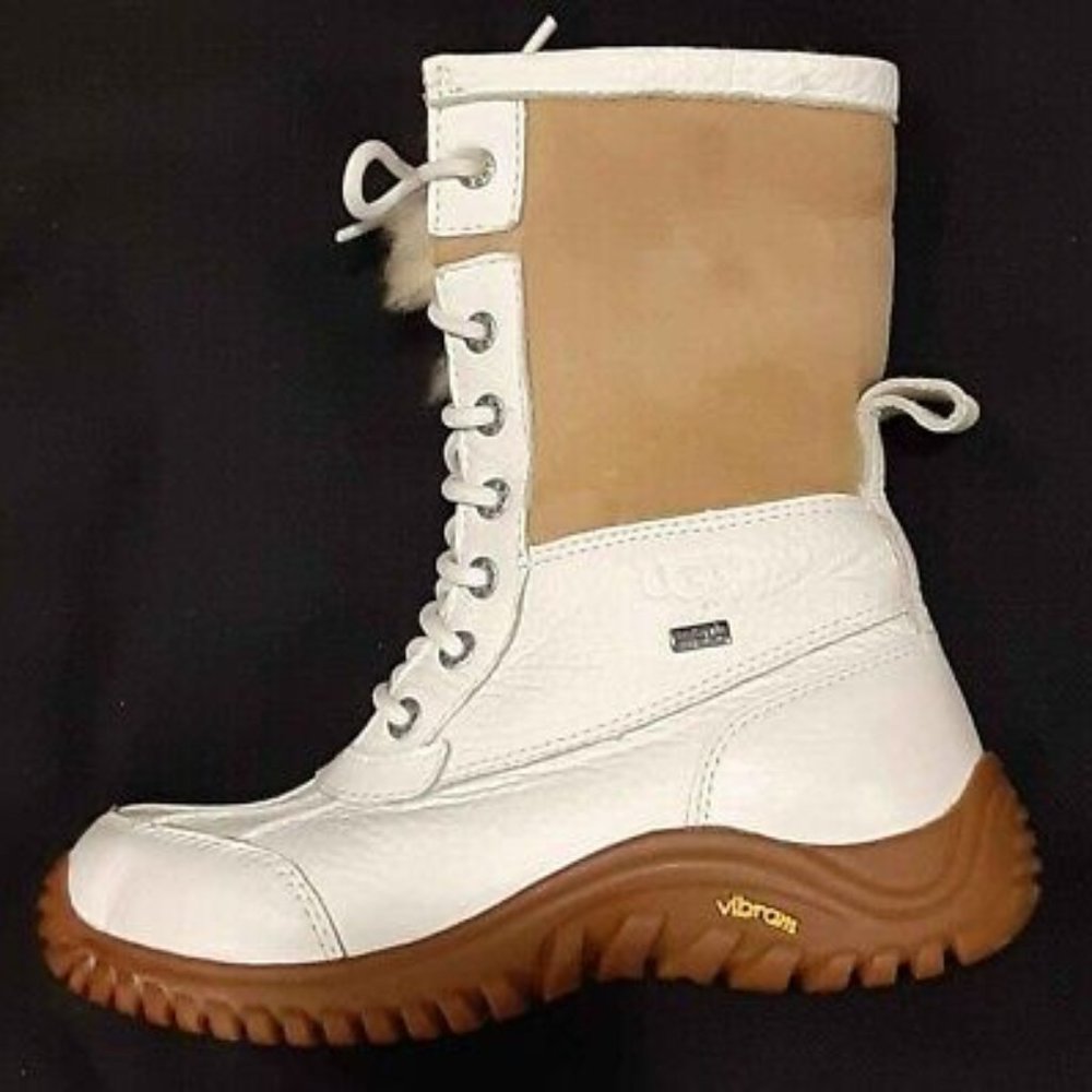 Women's UGG Adirondack II Winter Snow Boots, White - Size 6